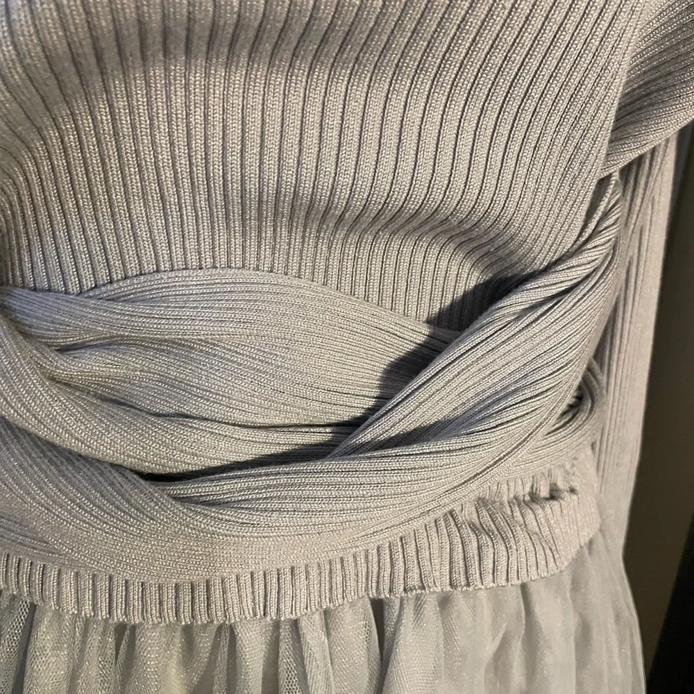 Woman’s Dress/ new without Tags/ Grey soft dress - Picture 5 of 8